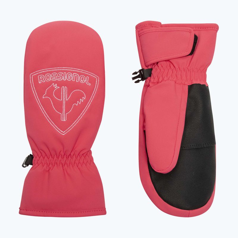 Gyerek síkesztyű Rossignol Jr Rooster M tea rose 8