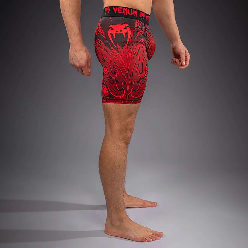Férfi edzőshort Venum Wolf Attack Vale Tudo Shorts black/red 5