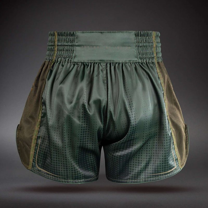 Edző rövidnadrágok Venum Stealth Muay Thai Khaki/Dark Green 2