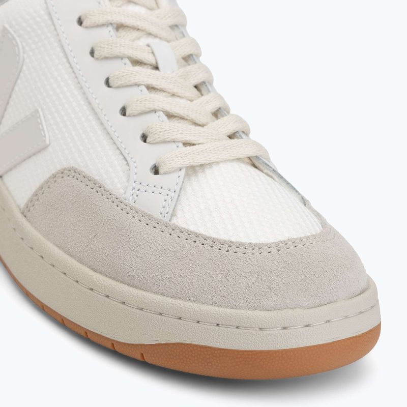 Férfi cipők VEJA V-12 Leather white/natural 7