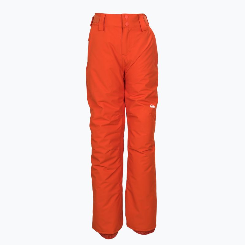 Gyerek Quiksilver Estate narancssárga snowboard nadrág EQBTP03033 7