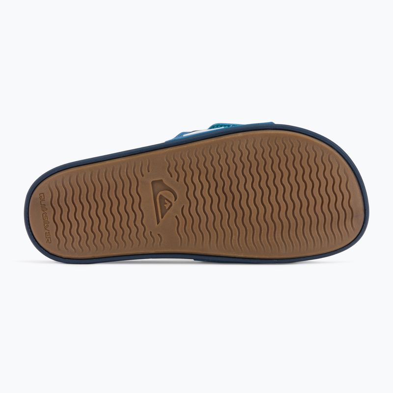 Férfi flip-flopok Quiksilver Rivi Slide Adjust blue/blue/green 5