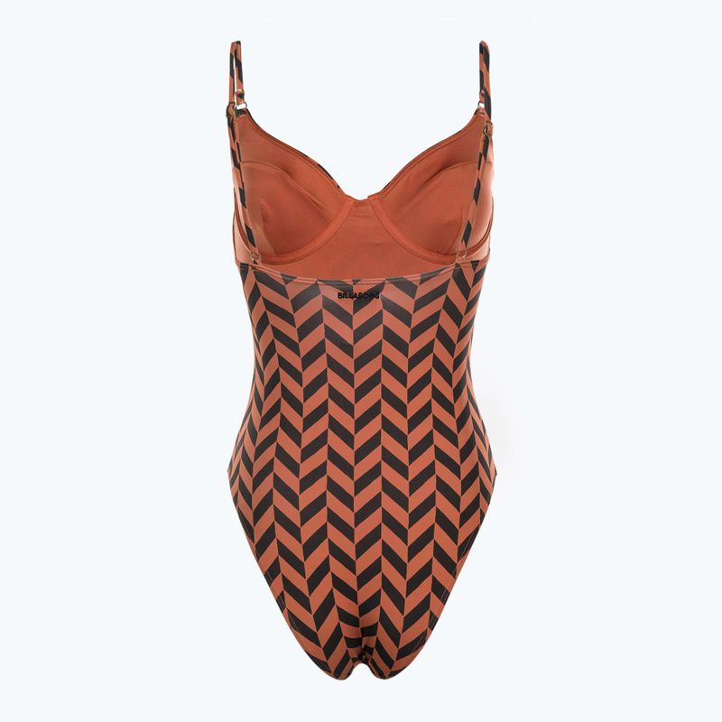 Női egyrészes fürdőruha Billabong Cross Step brick 5