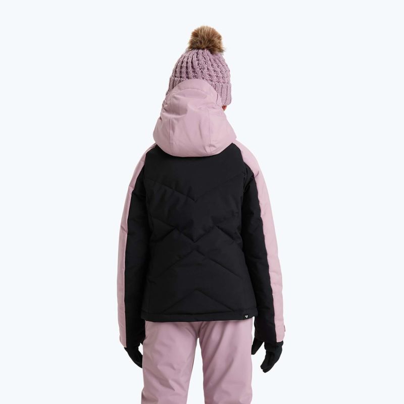 Gyerek snowboarddzseki ROXY Snowsylva true black 3