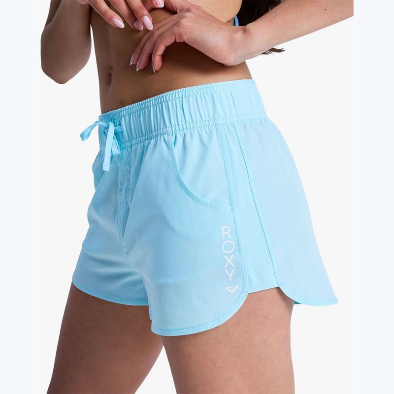 Női fürdőshortok ROXY Wave 2ʼʼ tanager turquiose 5