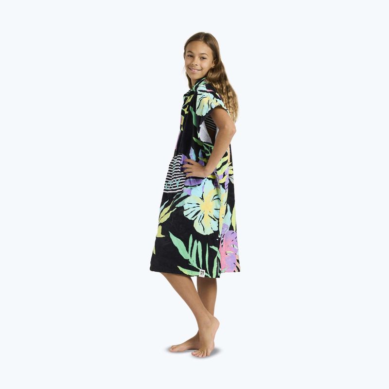 Gyerek poncsó ROXY RG Stay Magical Printed anthracite aquarella active rg 4