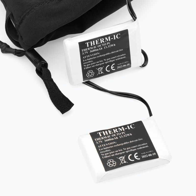Férfi Therm-ic Ultra Heat Boost fűtött kesztyű fekete T46-1200-001 7
