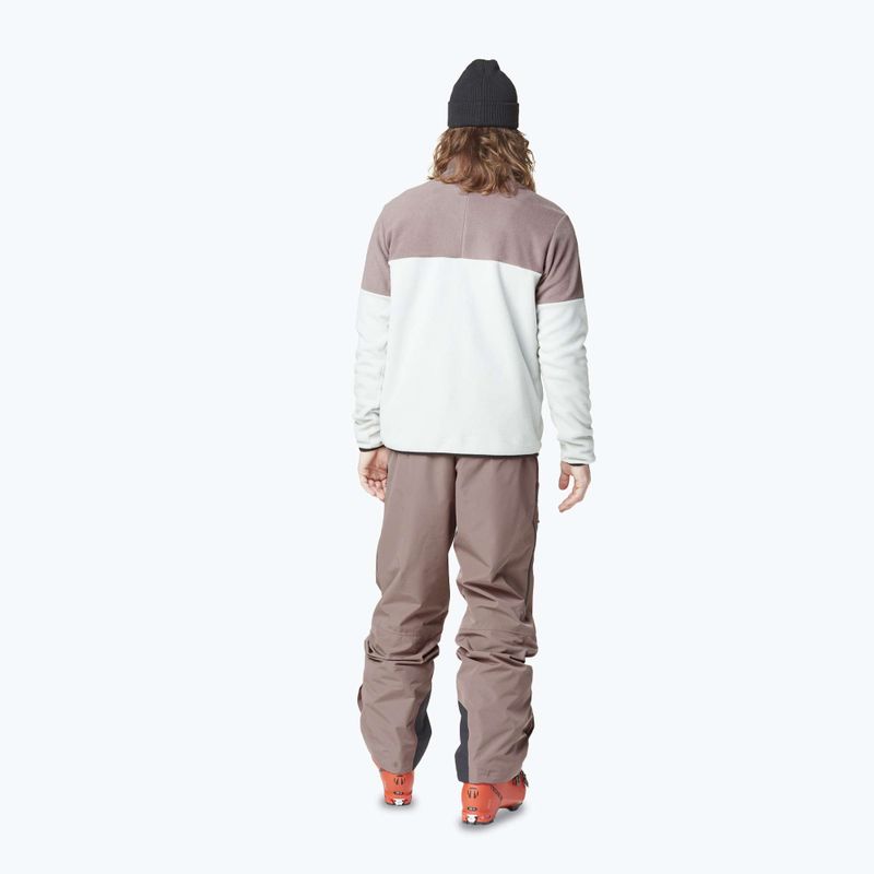 Férfi pulóver Picture Arcca 1/4 Fleece deep taupe/pigeon 3