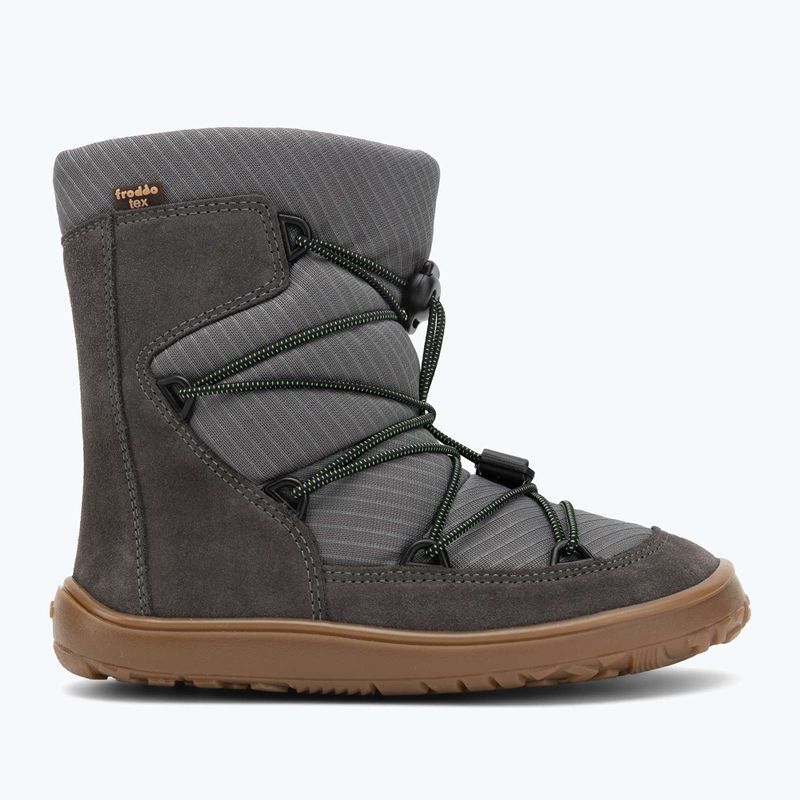 Gyermek barefoot hócipő Froddo Tex Track Wool szürke 2