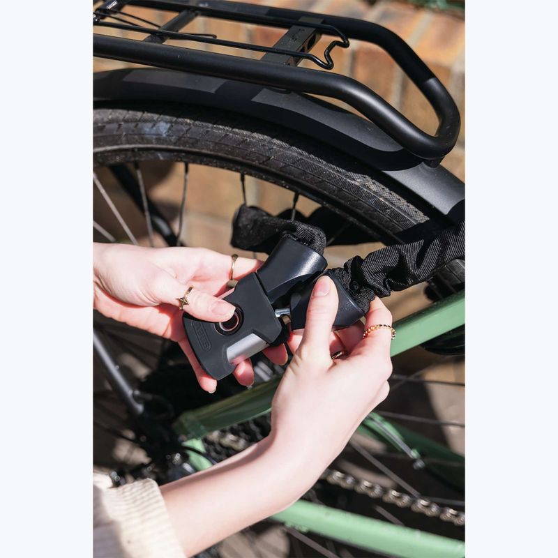ABUS Lock Láncos kerékpárzár 7807F/110 fekete 4