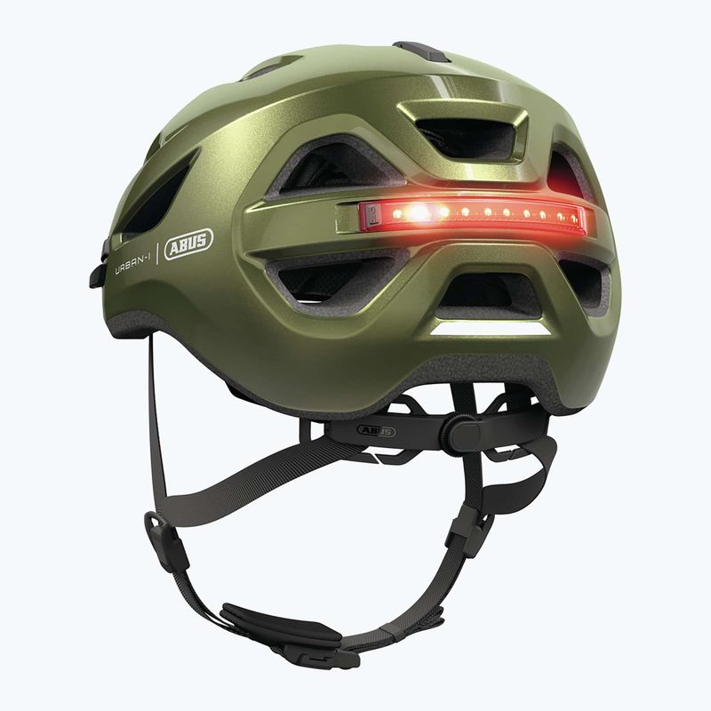 Kerékpáros sisak ABUS Urban-I 4.0 green pepper 14