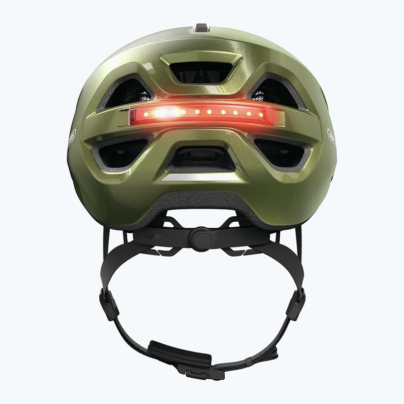 Kerékpáros sisak ABUS Urban-I 4.0 green pepper 16
