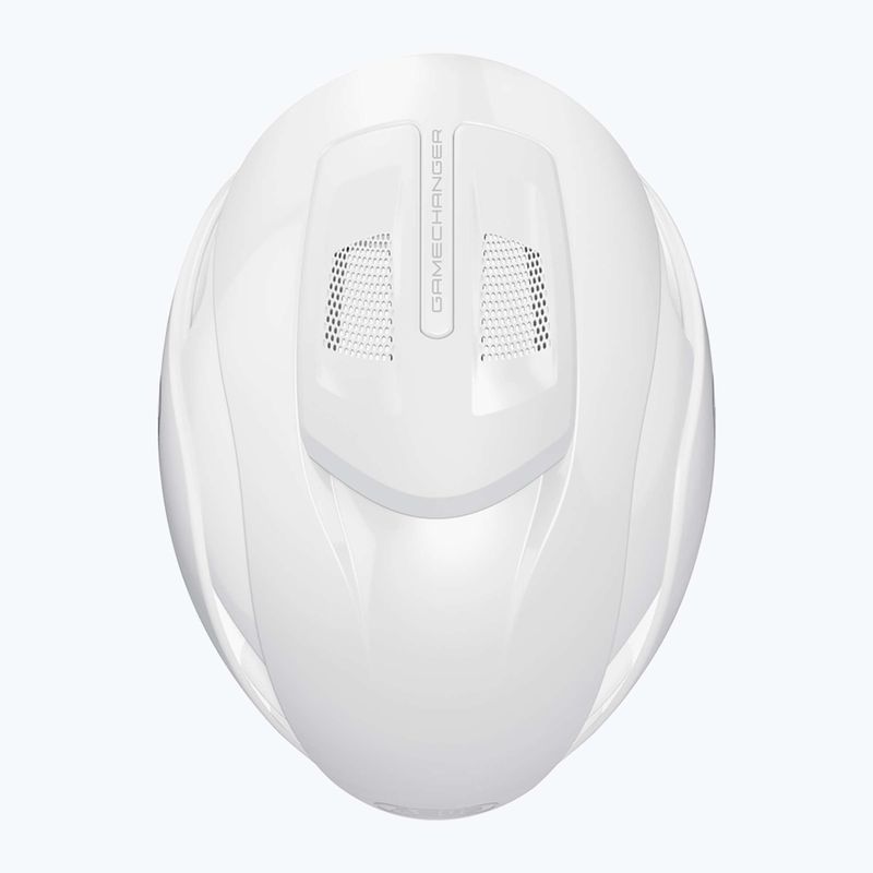 ABUS Gamechanger 2.0 kerékpáros bukósisak tiszta fehér 6