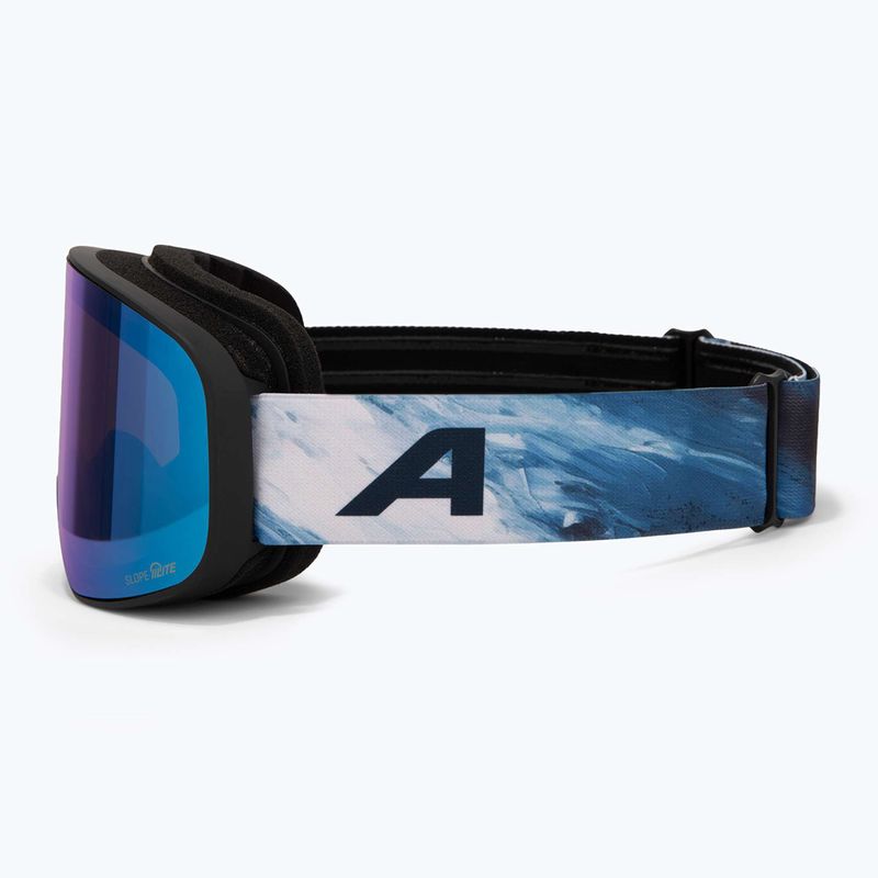 Síszemüveg Alpina Slope Q-Lite black/blue matt/blue 4