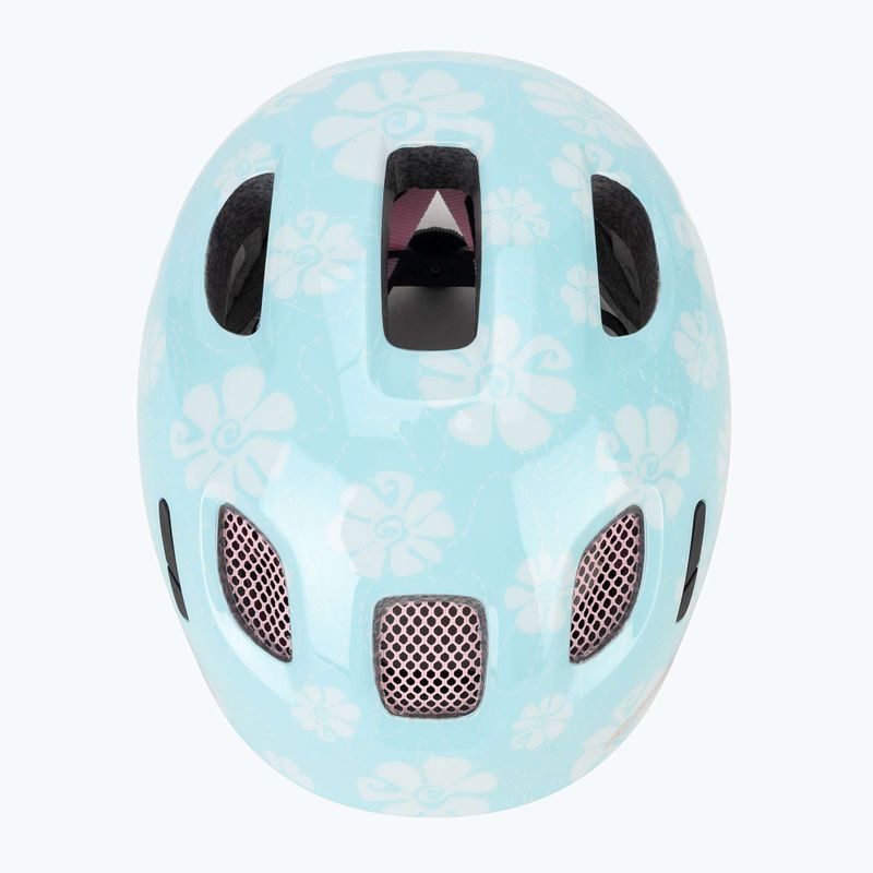 Gyerek kerékpáros sisak Alpina Ximo 2 Jr aqua rose flower gloss 6