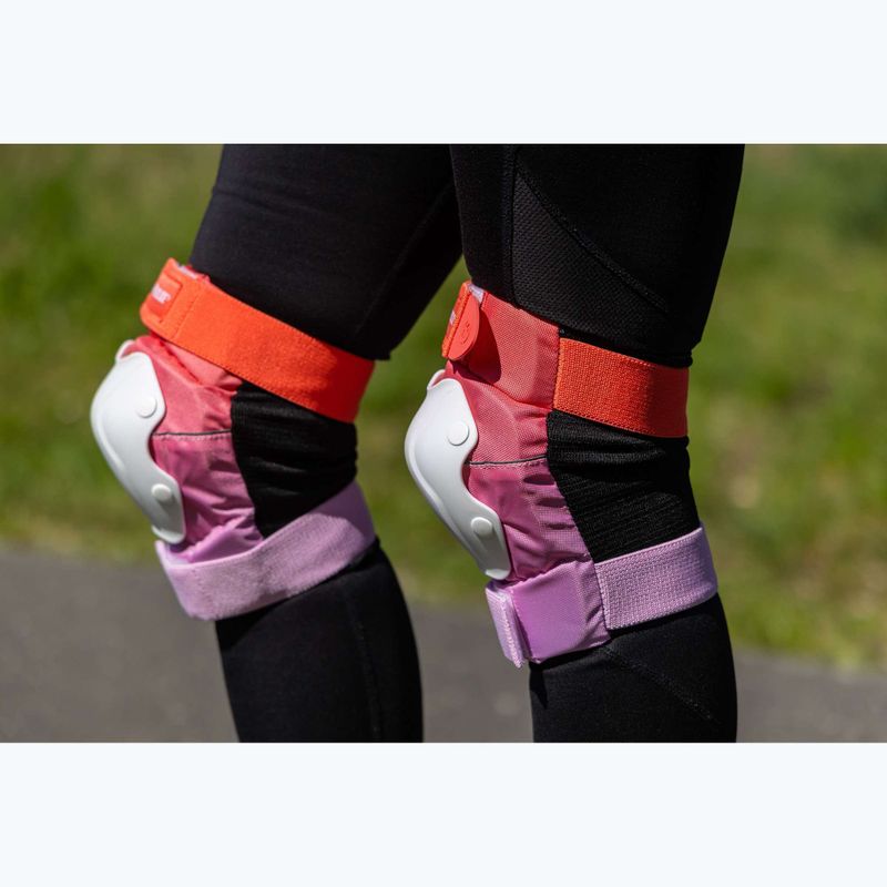 Védőfelszerelés készlet Powerslide Standard Set red/pink 7