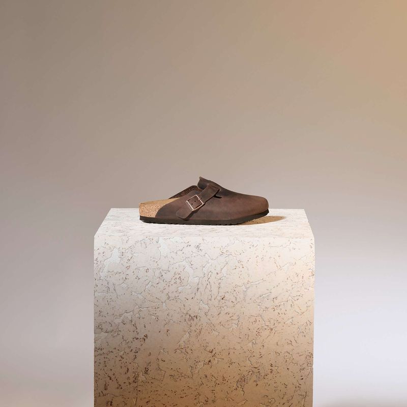 BIRKENSTOCK Boston LEOI Keskeny habana flip-flopok 8