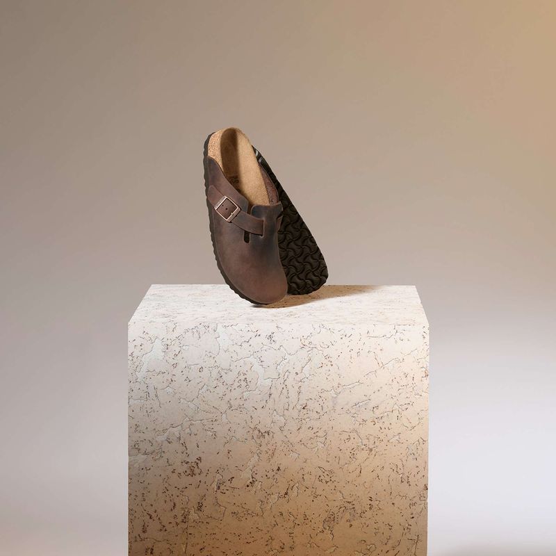 BIRKENSTOCK Boston LEOI Keskeny habana flip-flopok 9