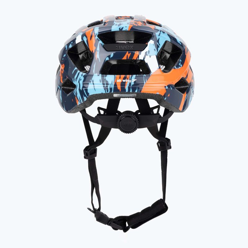 Gyerek kerékpáros sisak UVEX Air Wing 2 papaya/bubble blue 4