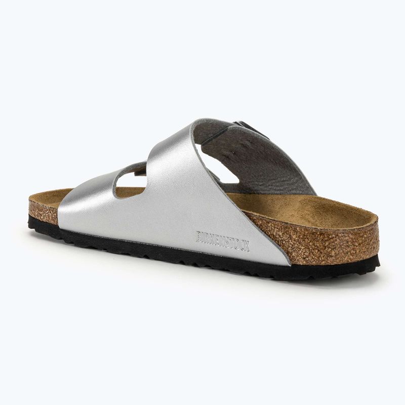 Női papucs BIRKENSTOCK Arizona BF Narrow silver 2