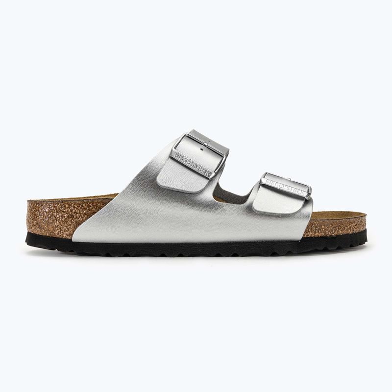 Női papucs BIRKENSTOCK Arizona BF Narrow silver 6