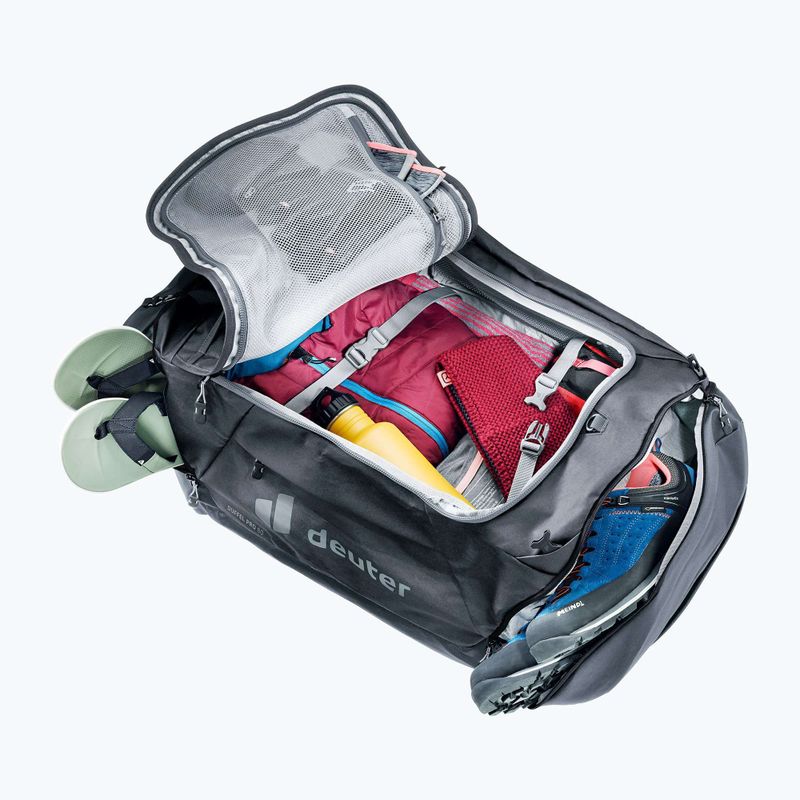 Utazótáska deuter Duffel Pro 60 l black 9