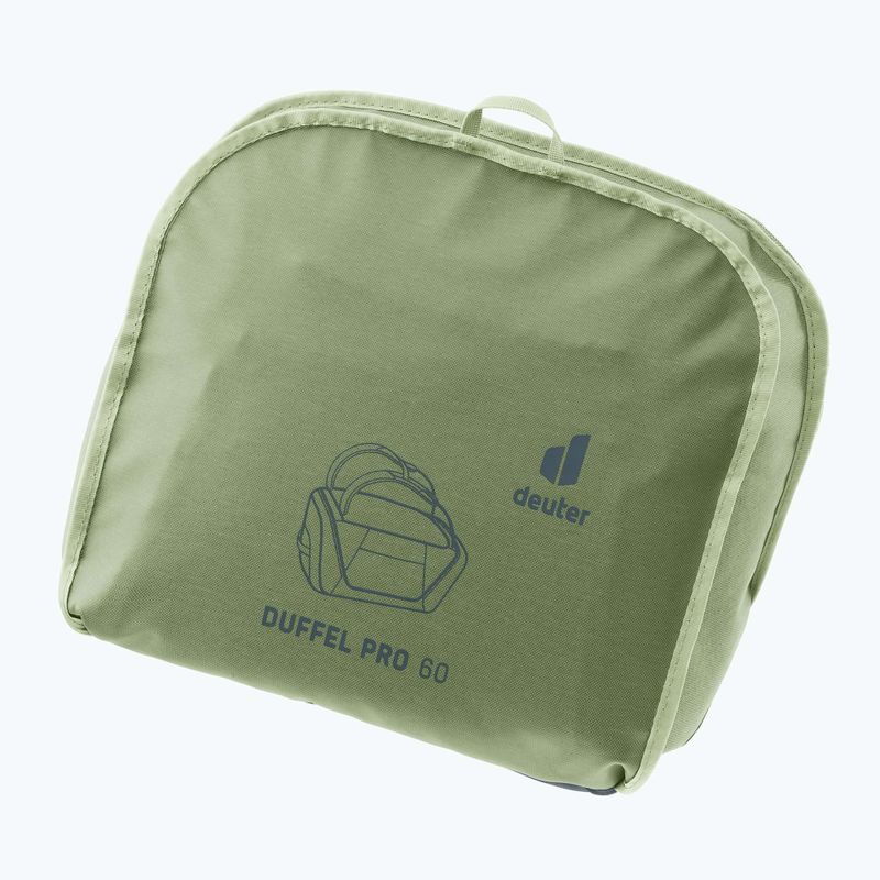 Utazótáska deuter Duffel Pro 60 l mineral/ grove 9