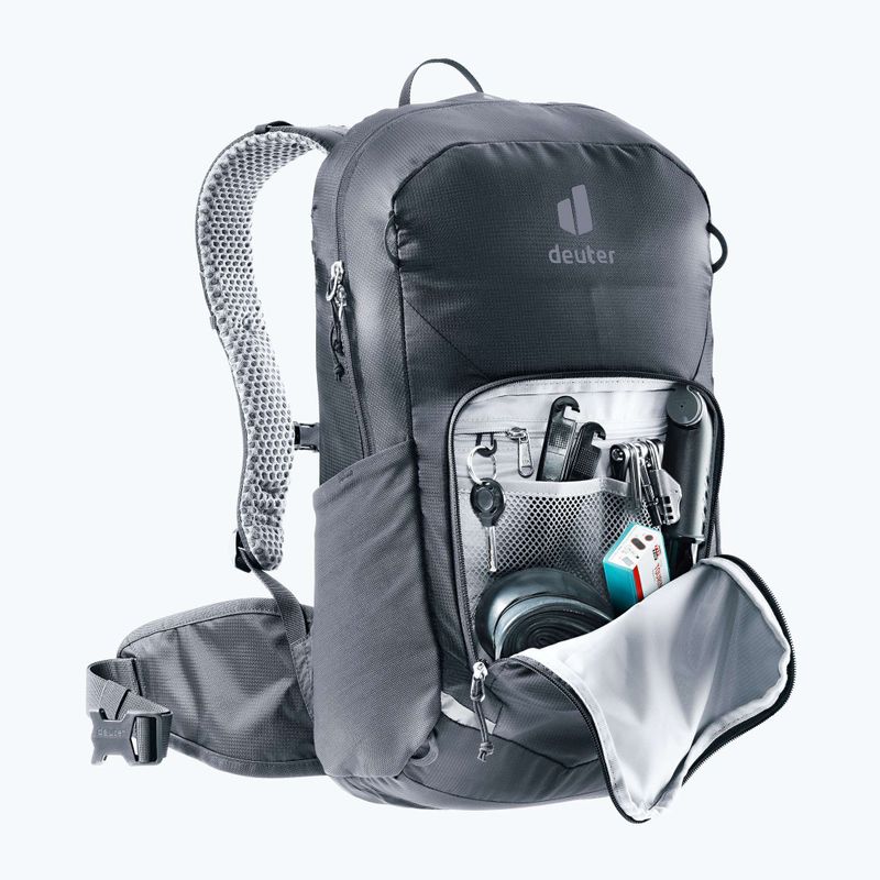 Kerékpáros hátizsák deuter Bike I 20 l fekete 8