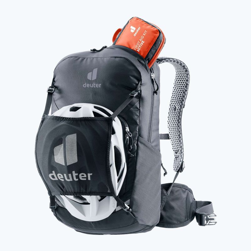 Kerékpáros hátizsák deuter Bike I 20 l fekete 9