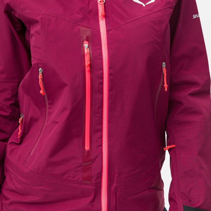 Salewa női esőkabát Sella Responsive gesztenyebarna 00-0000027879 5