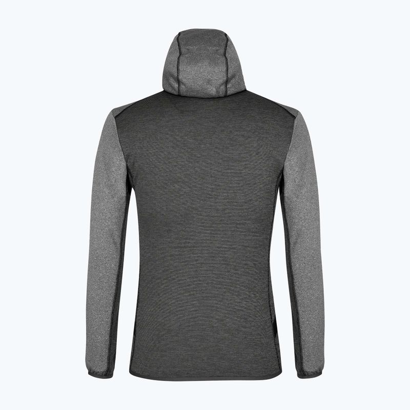 Salewa férfi fleece pulóver Puez Melange PL FZ kapucnis szürke 00-0000027386 5