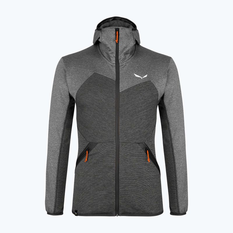 Salewa férfi fleece pulóver Puez Melange PL FZ kapucnis szürke 00-0000027386 6