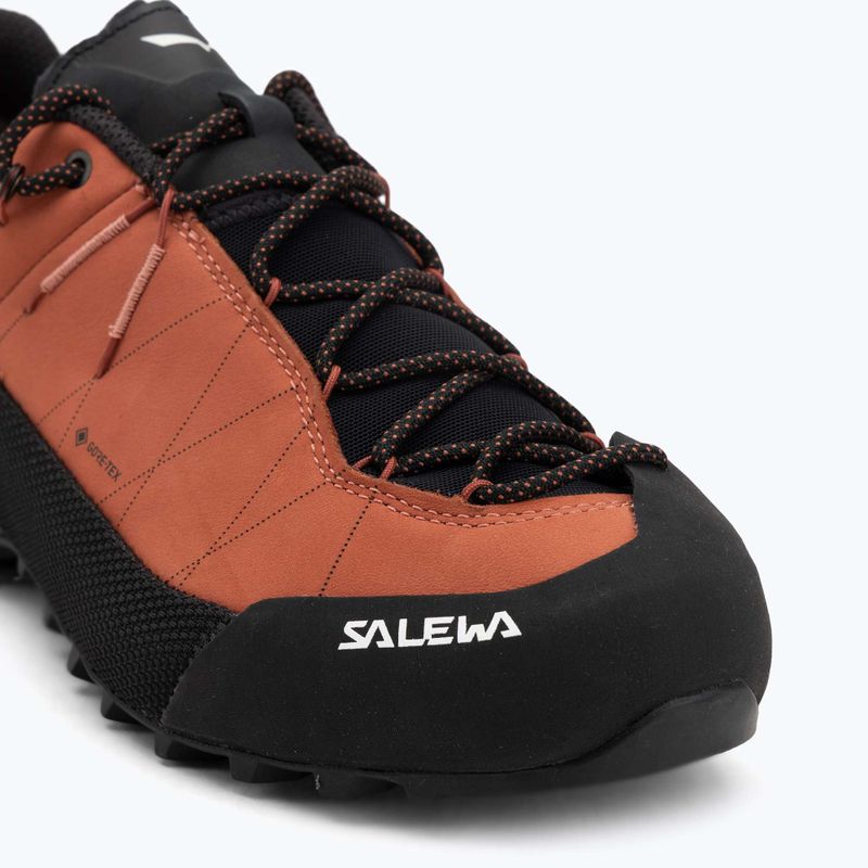 Női approach cipő Salewa Wildfire Leather 2 GTX Etruscan Red/Black 7