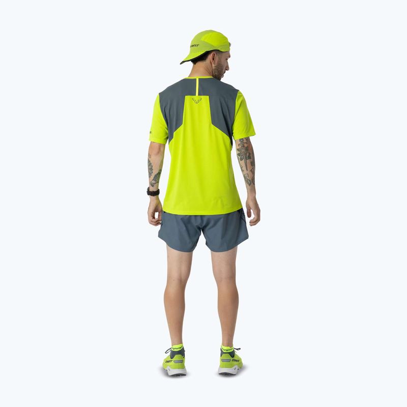 Férfi futópóló DYNAFIT Sky ultra yellow 3