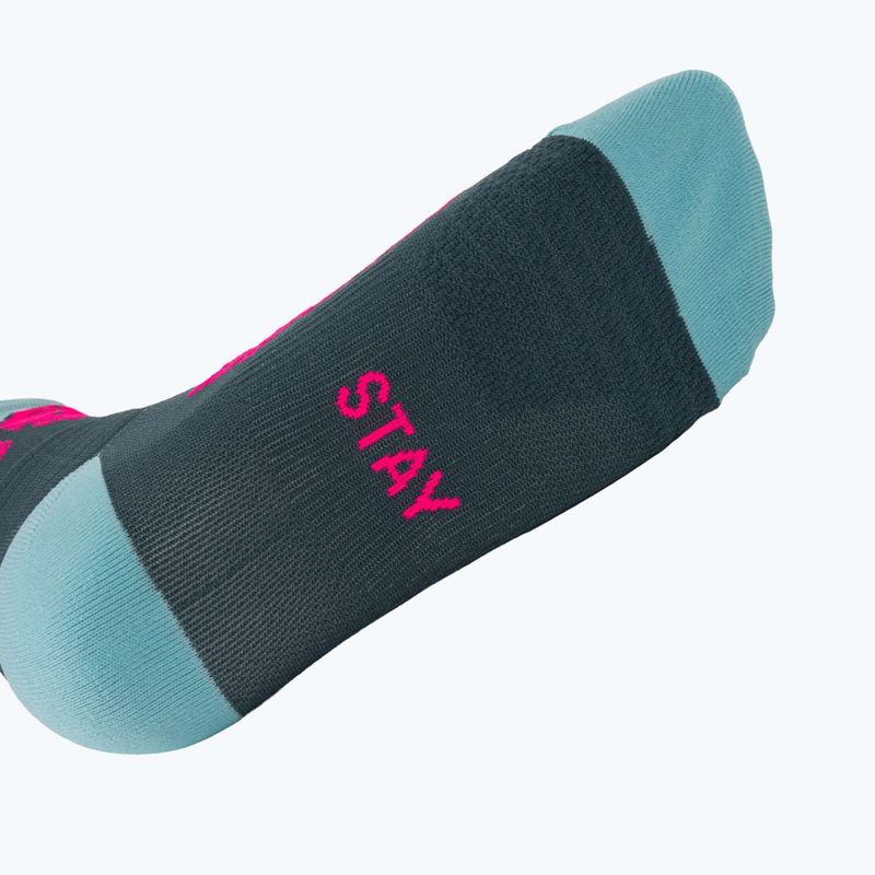 Zokni DYNAFIT Traverse Crew cinder pink glo/6070 5