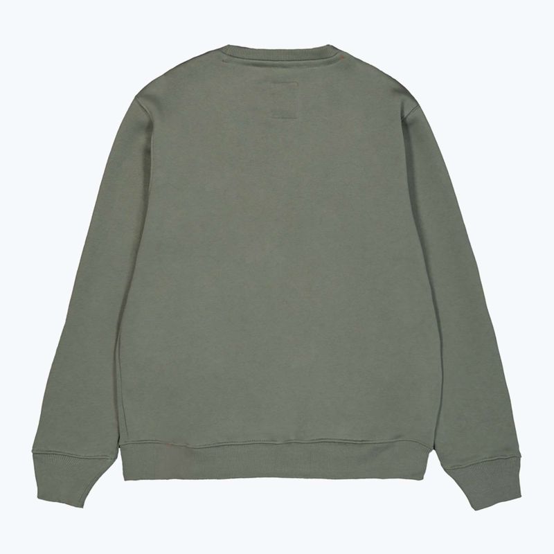 Alpha Industries férfi Basic sötét olívazöld pulóver 8