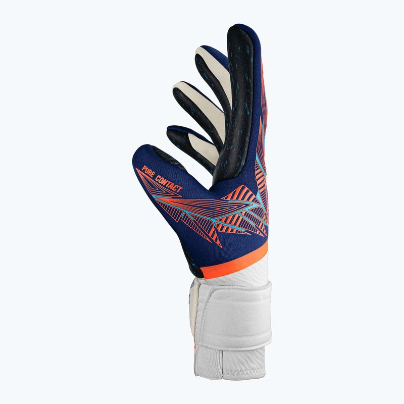 kapuskesztyű Reusch Pure Contact Fusion premium blue/electric orange/black 4