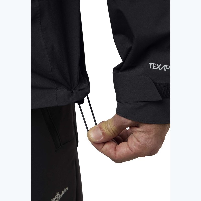 Jack Wolfskin Eagle Peak 2L fantom esőkabát 8