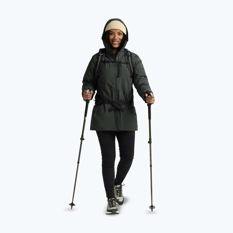 Női pehelykabát Jack Wolfskin Icecape 2L Down Ins Rds slate green 2