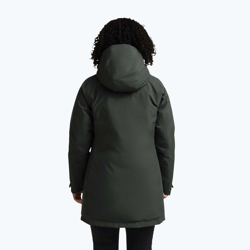 Női pehelykabát Jack Wolfskin Icecape 2L Down Ins Rds slate green 3