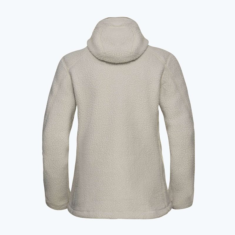 Női polár pulóver Jack Wolfskin Cradle Mountain Pile Full Zip világos homok 8