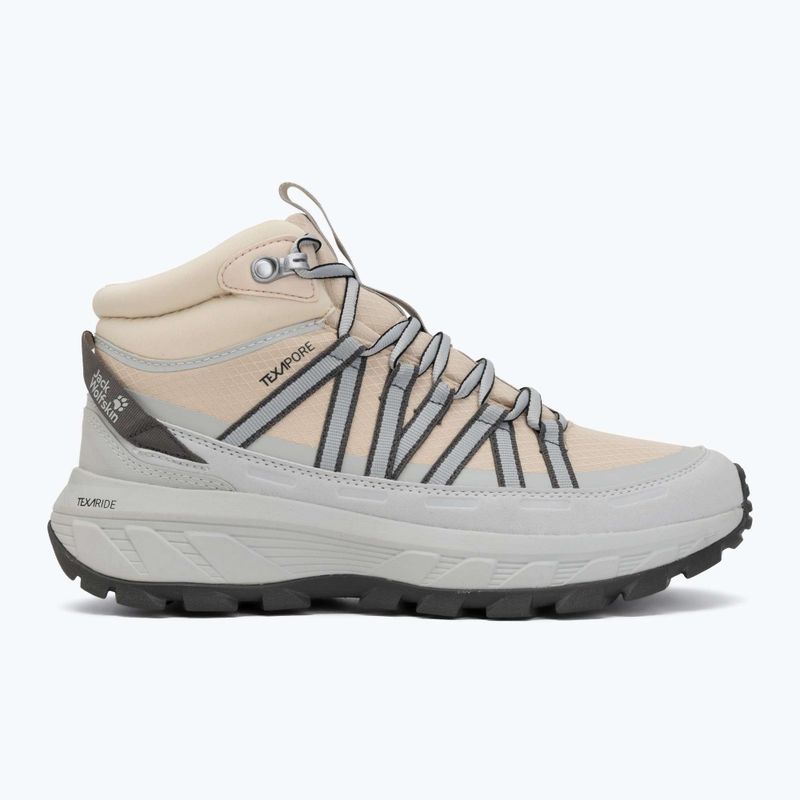 Női túracipő Jack Wolfskin Wild Hike Texapore Mid oyster 2
