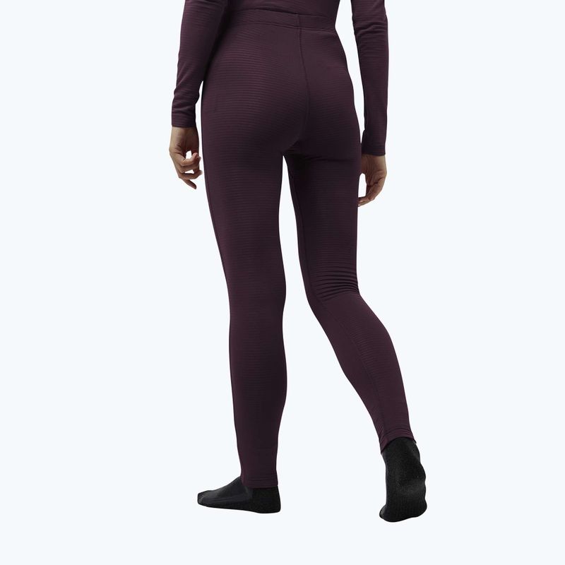 Női Jack Wolfskin Infinite Warm thermo nadrág amarant 2