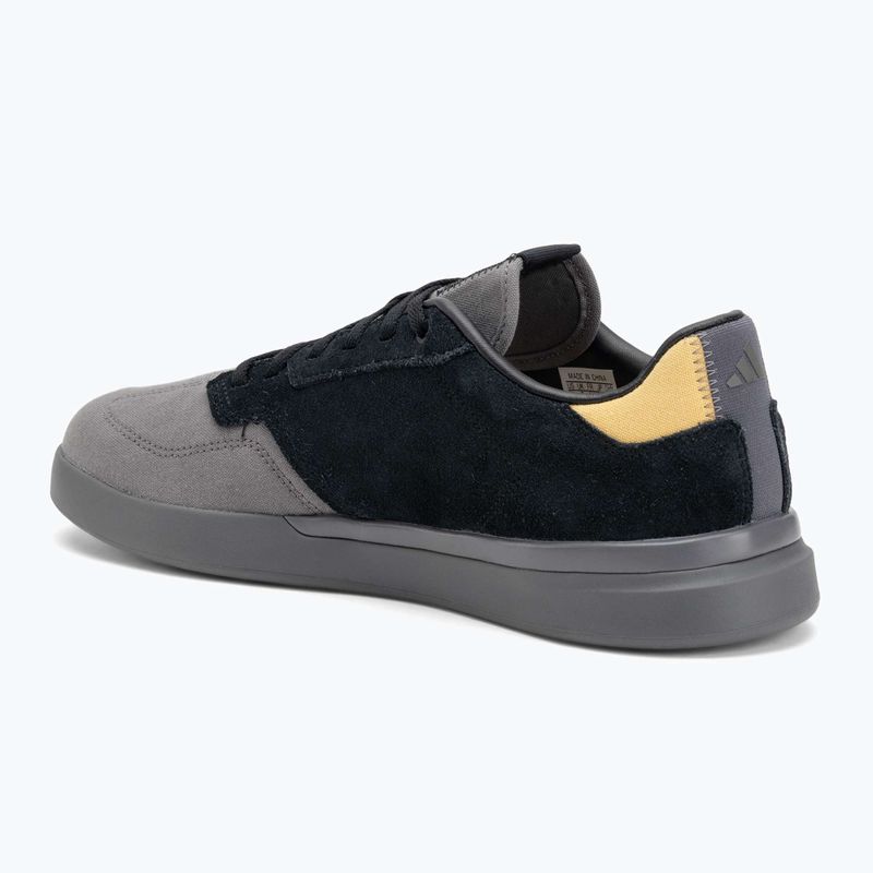 Férfi adidas FIVE TEN Sleuth fekete/szén/szén/szürke platform kerékpáros cipő 3