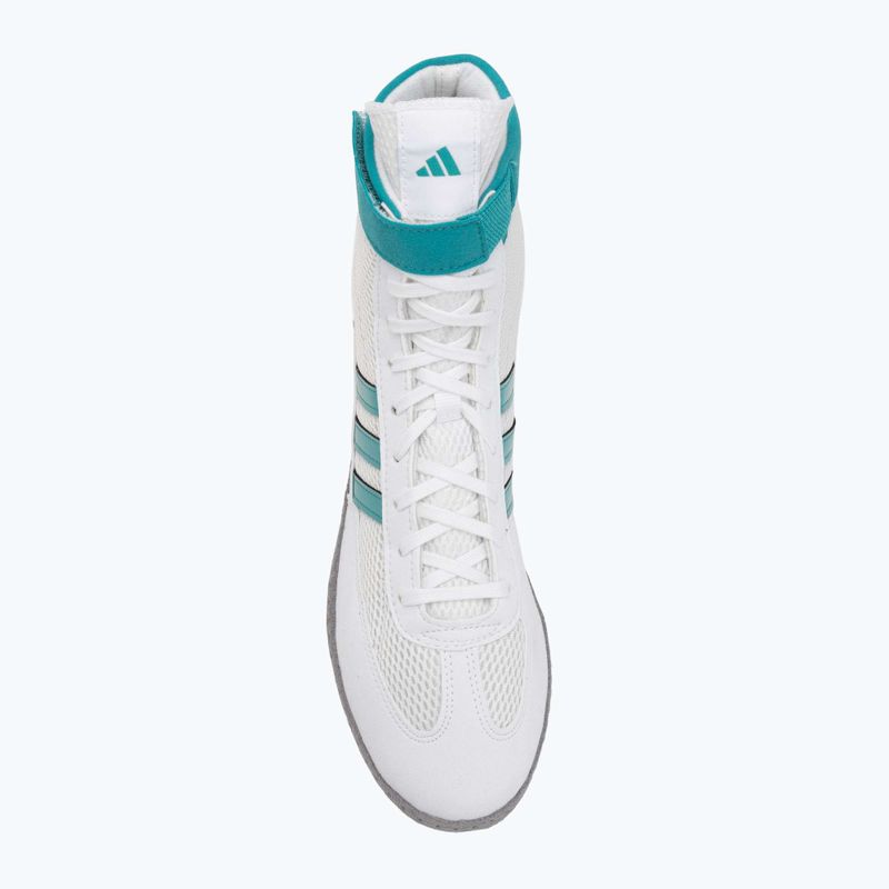 Bokszcipők adidas Combat Speed.4 white/purple team/grey three 5