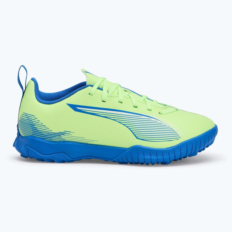 PUMA Ultra 5 Play TT Jr pezsgőalma/puma fehér gyermek futballcipő 2