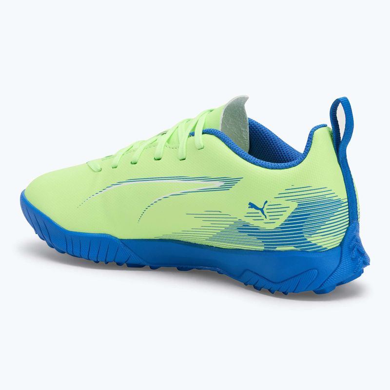 PUMA Ultra 5 Play TT Jr pezsgőalma/puma fehér gyermek futballcipő 3