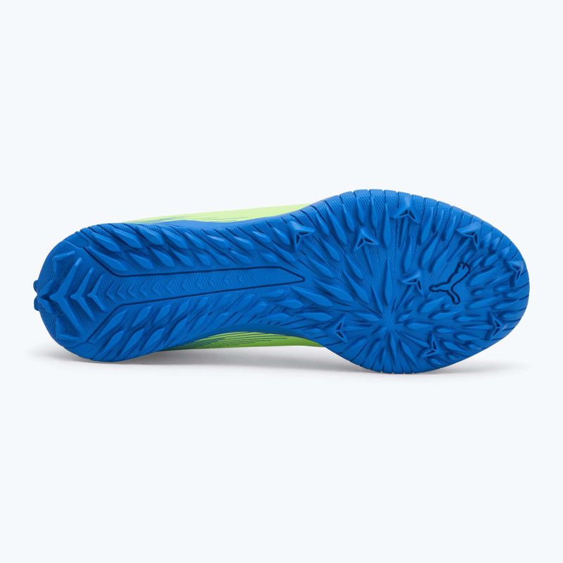 PUMA Ultra 5 Play TT Jr pezsgőalma/puma fehér gyermek futballcipő 4