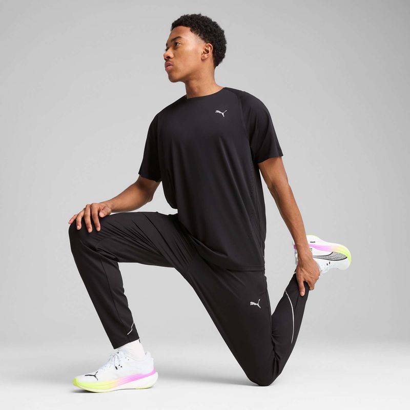 Férfi futó póló PUMA Run Cloudspun Tee puma fekete 4