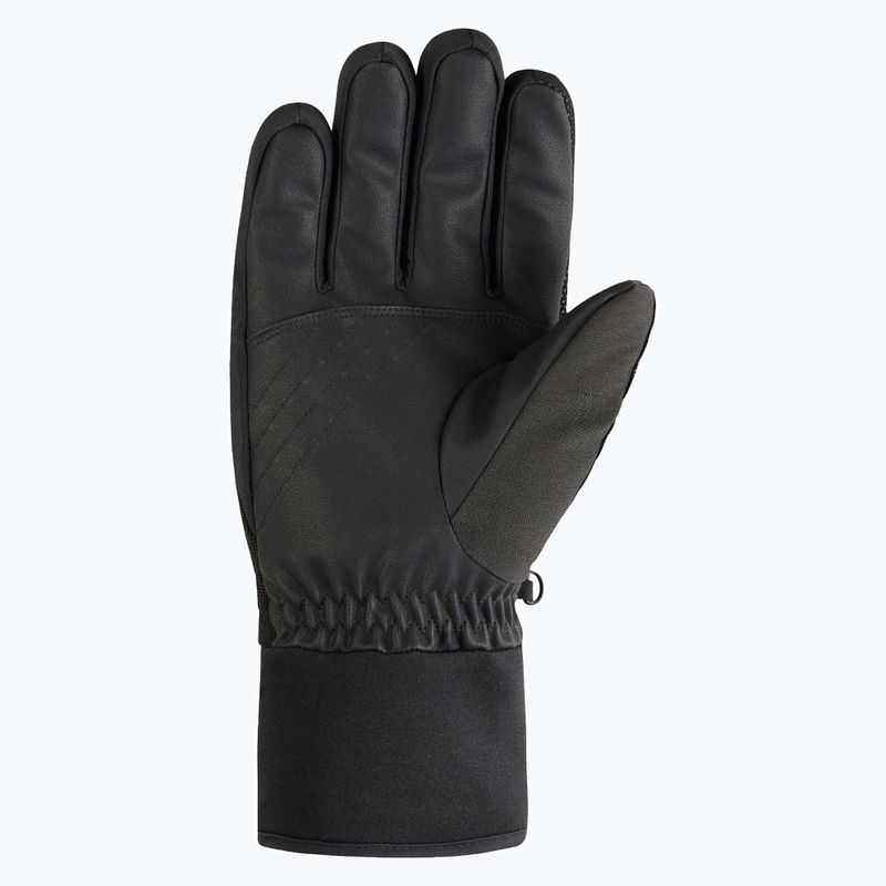 Férfi síkesztyűk ZIENER Gatis Aquashield black/white 3